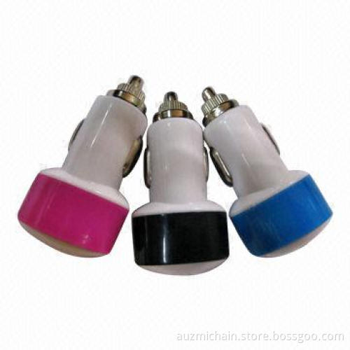 Mushroom-shaped 5V/2.1A mini USB car charger
